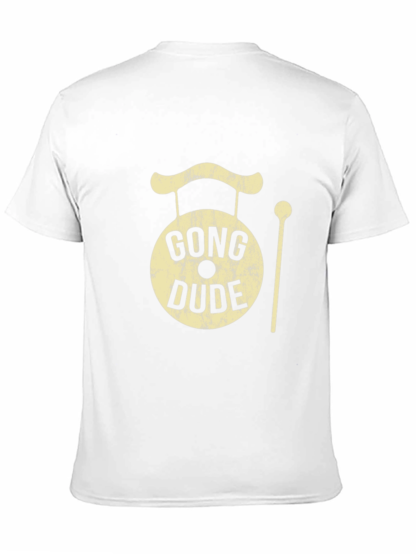 Gong Dude Graphic Tee - Cool Musician T-Shirt