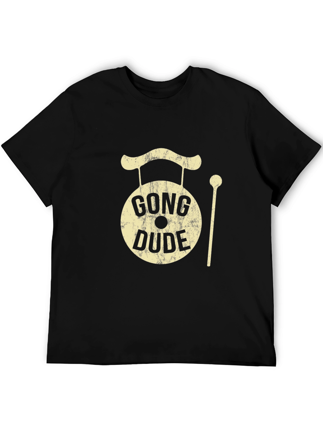 Gong Dude Graphic Tee - Cool Musician T-Shirt