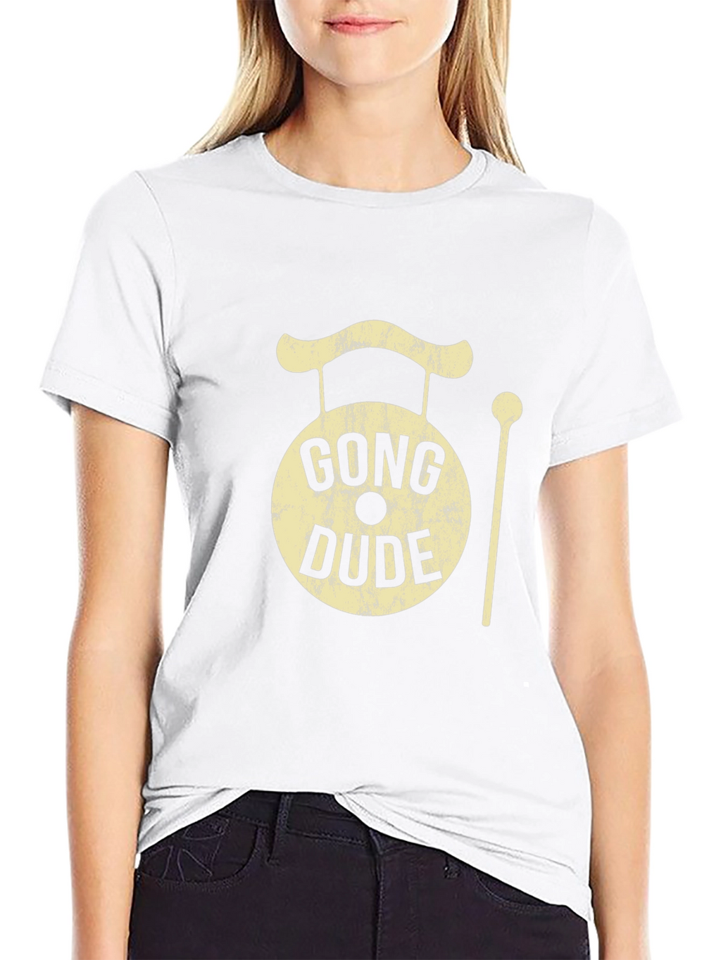 Gong Dude Graphic Tee - Cool Musician T-Shirt