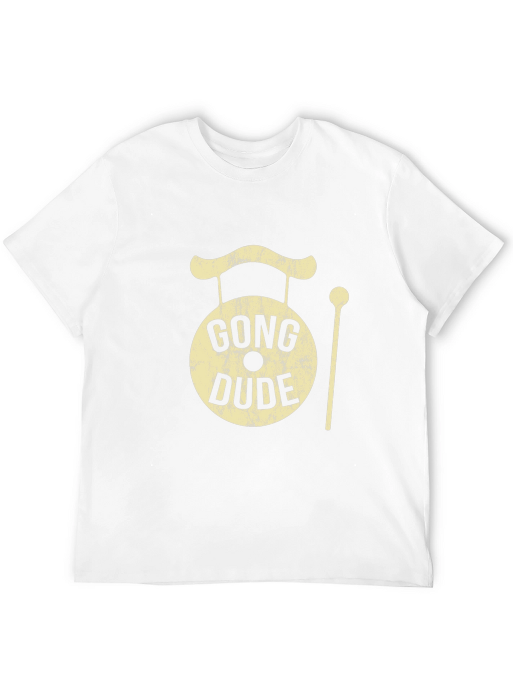 Gong Dude Graphic Tee - Cool Musician T-Shirt