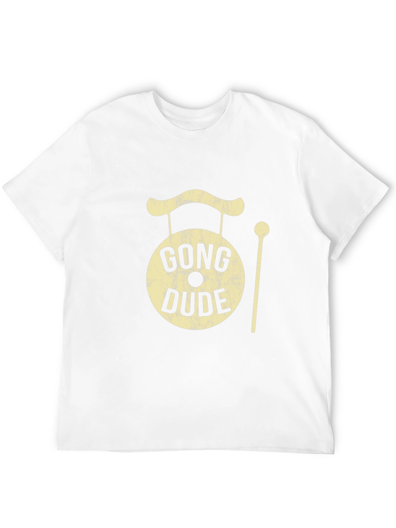 Gong Dude Graphic Tee - Cool Musician T-Shirt