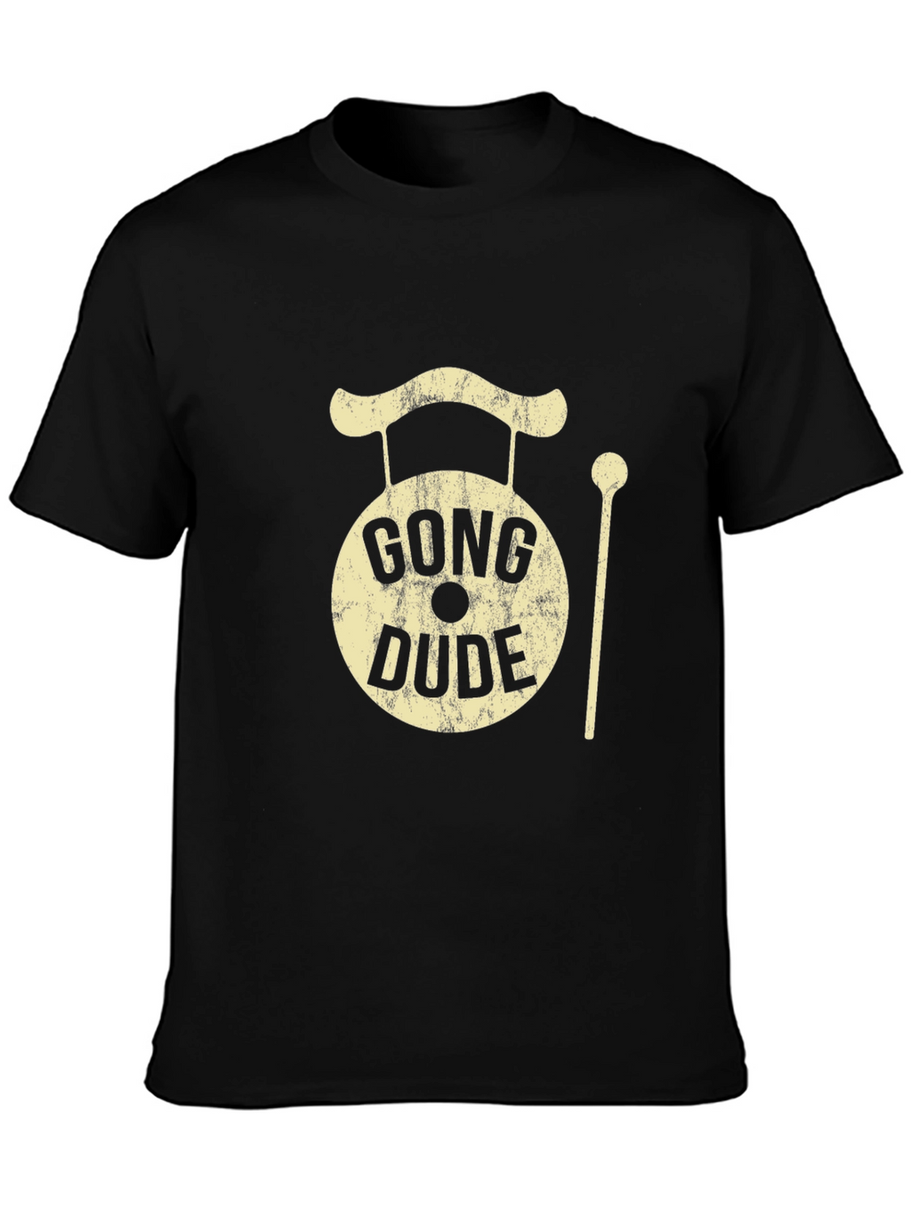 Gong Dude Graphic Tee - Cool Musician T-Shirt