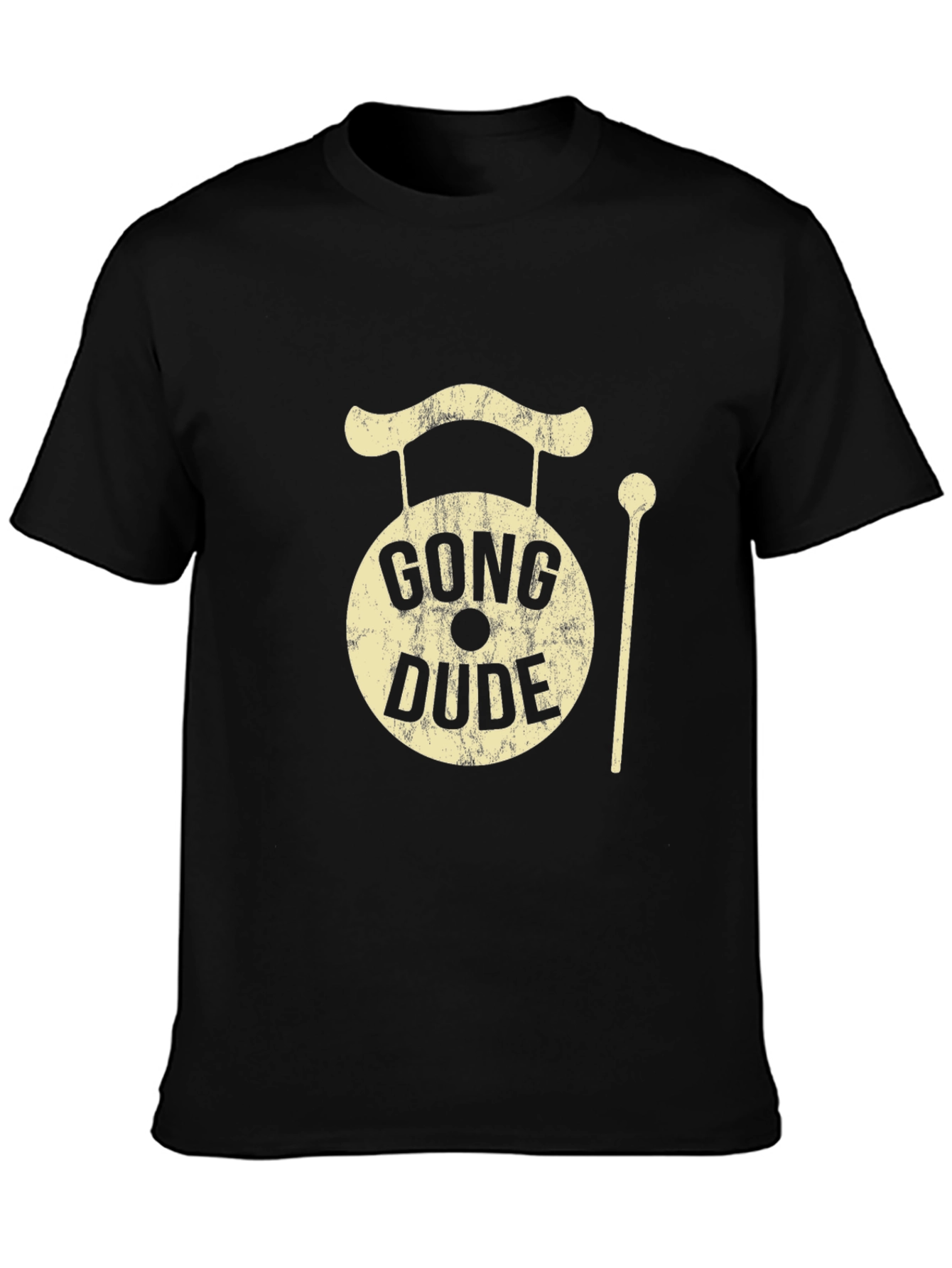 Gong Dude Graphic Tee - Cool Musician T-Shirt