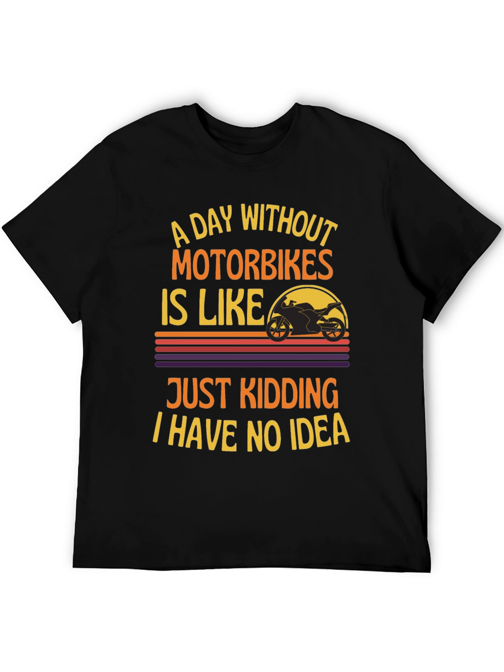 Motorbike Humor Graphic Tee