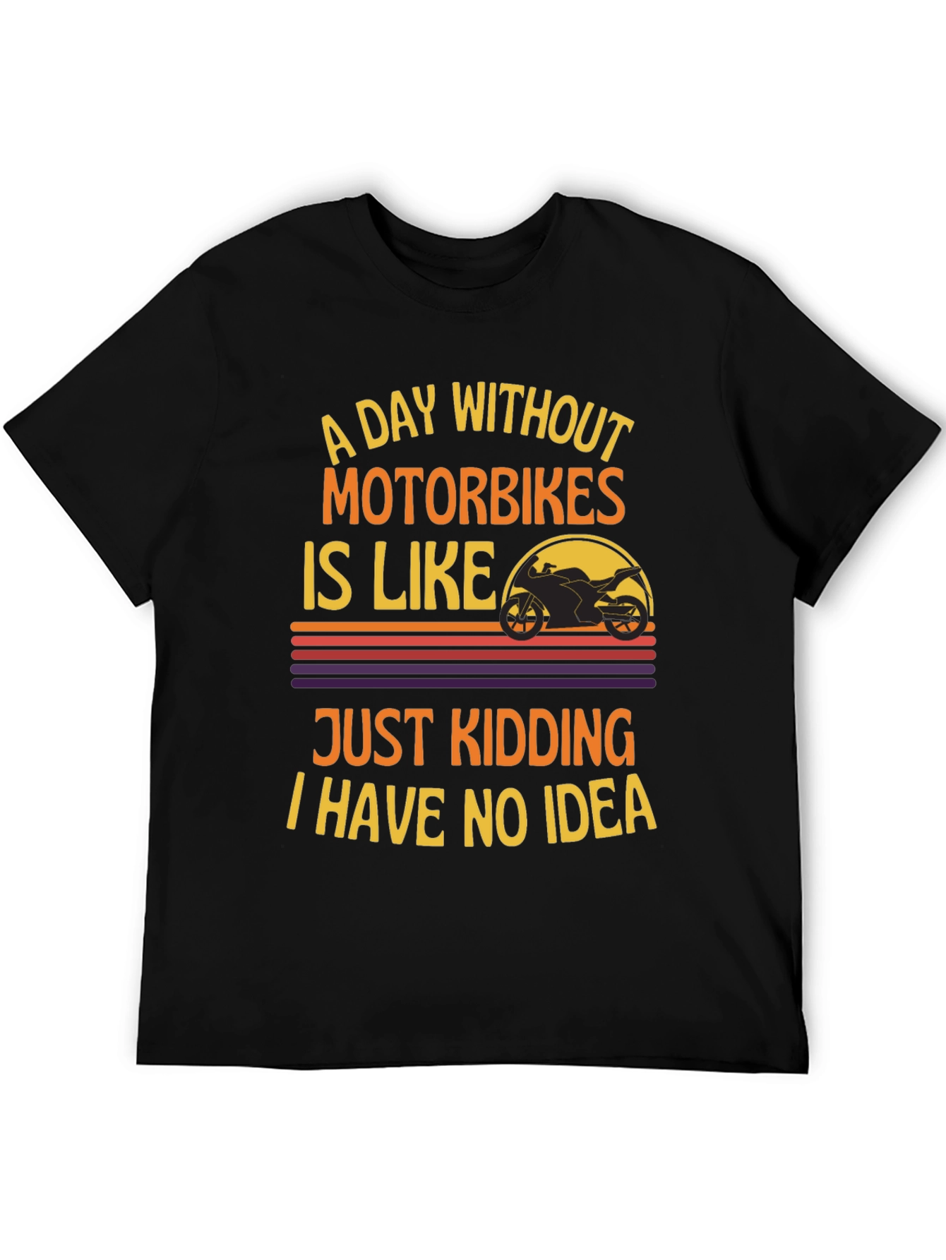 Motorbike Humor Graphic Tee