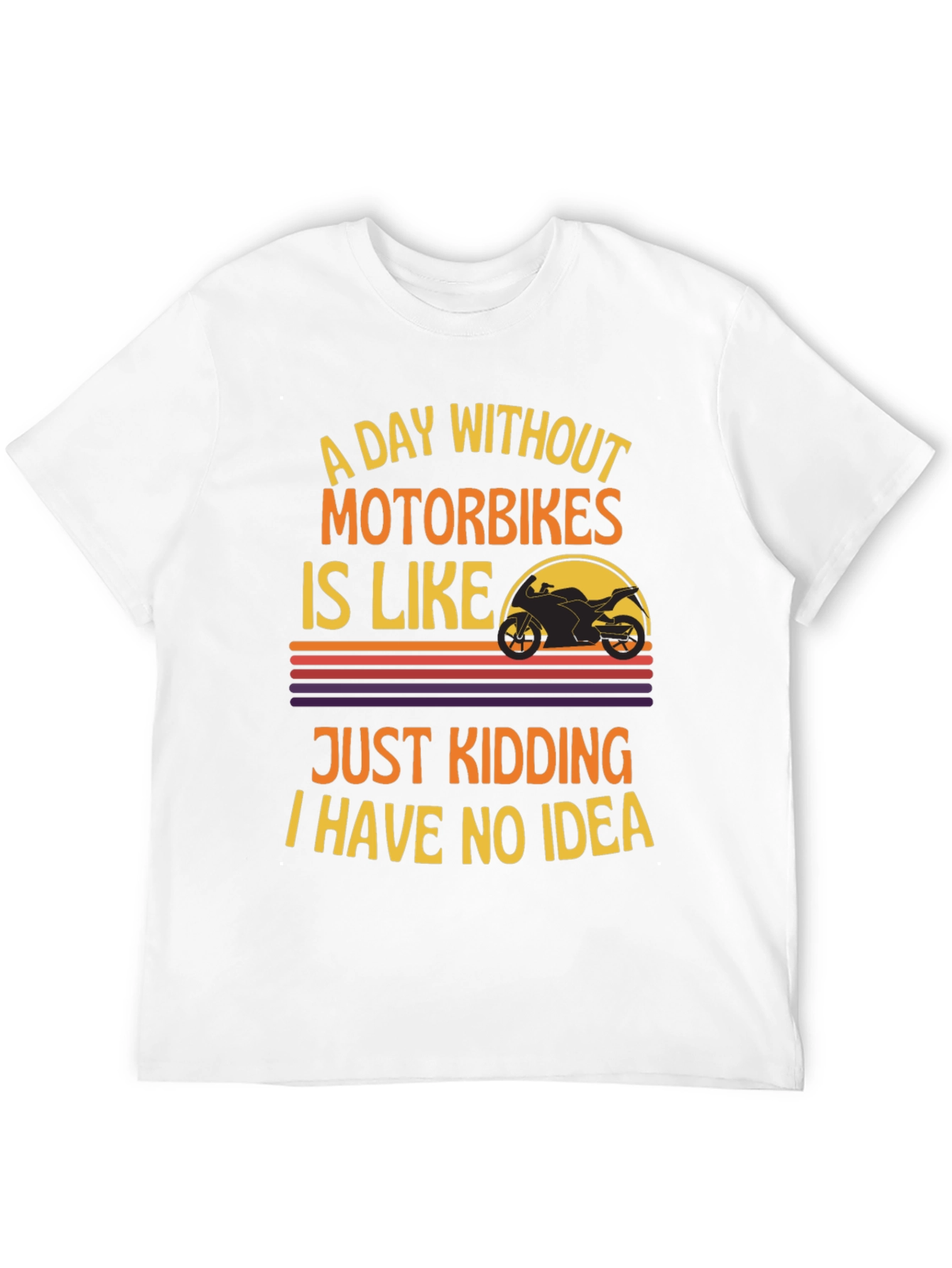 Motorbike Humor Graphic Tee