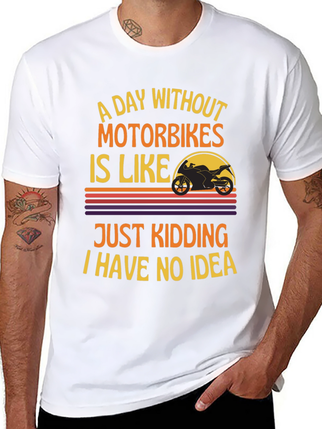 Motorbike Humor Graphic Tee