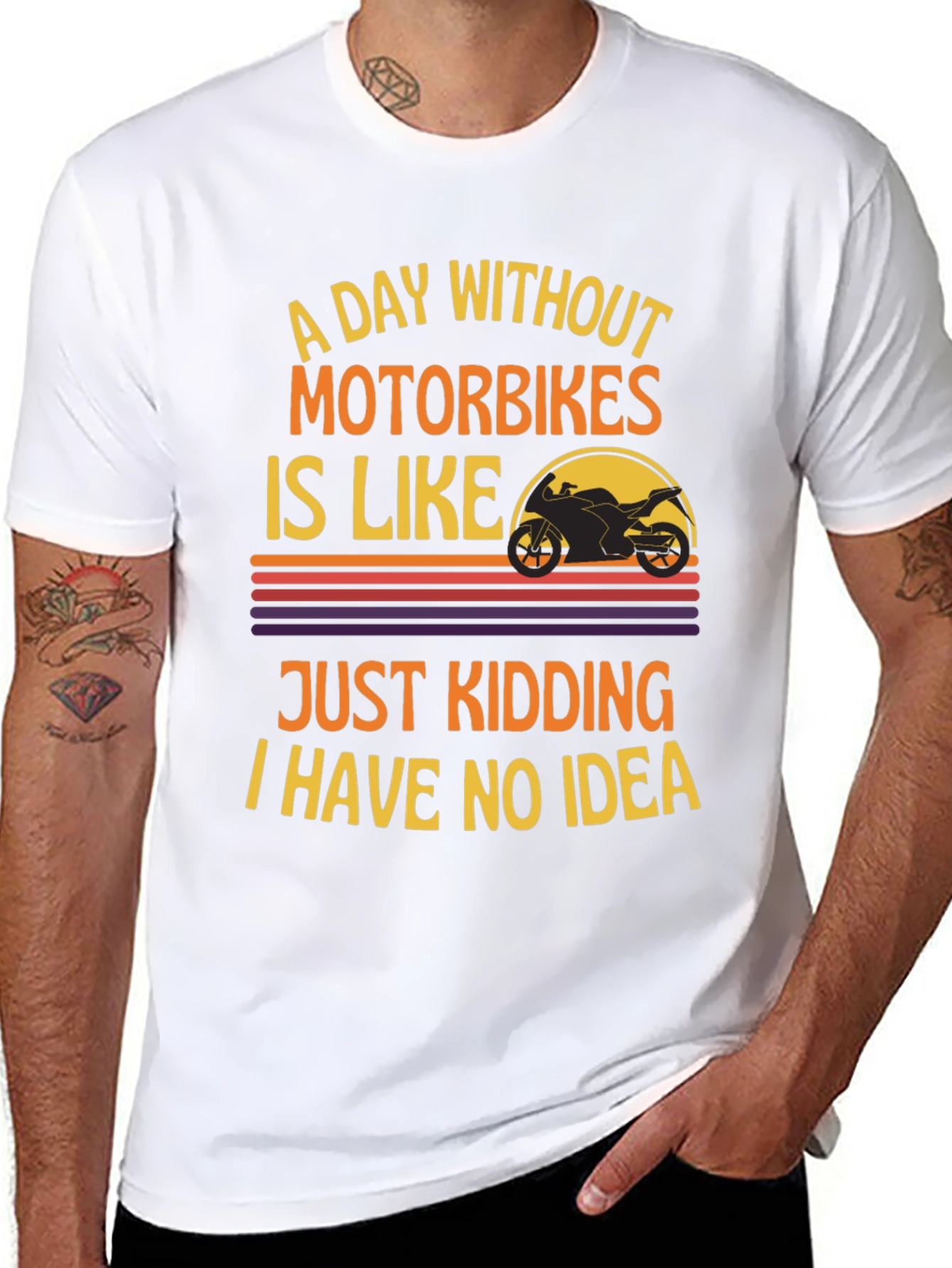 Motorbike Humor Graphic Tee