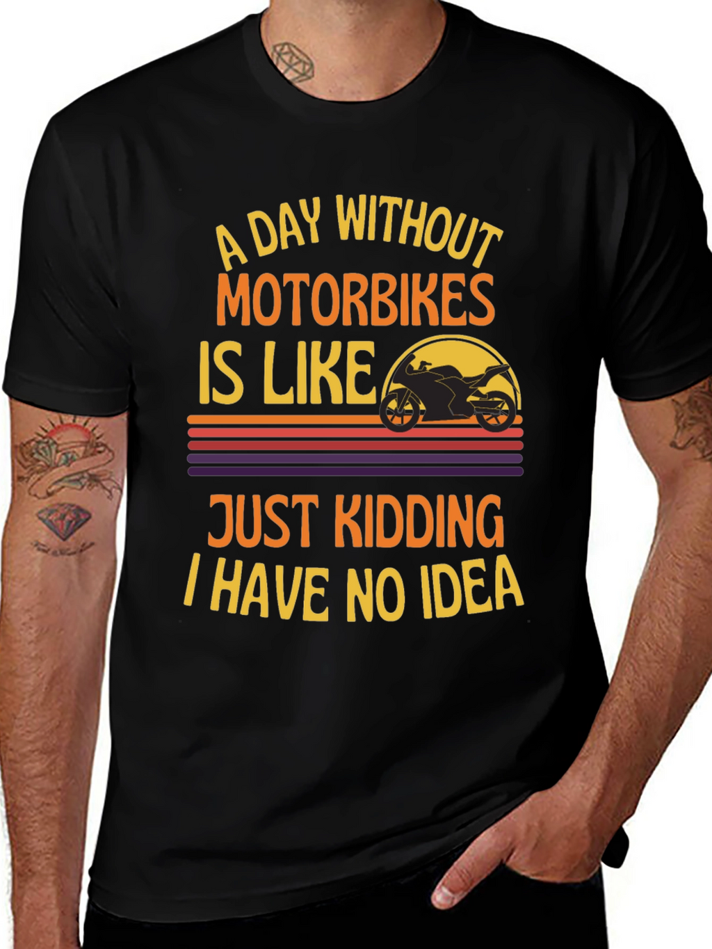 Motorbike Humor Graphic Tee