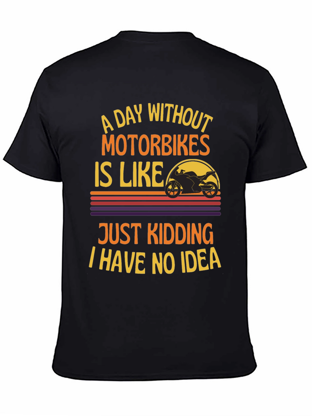Motorbike Humor Graphic Tee