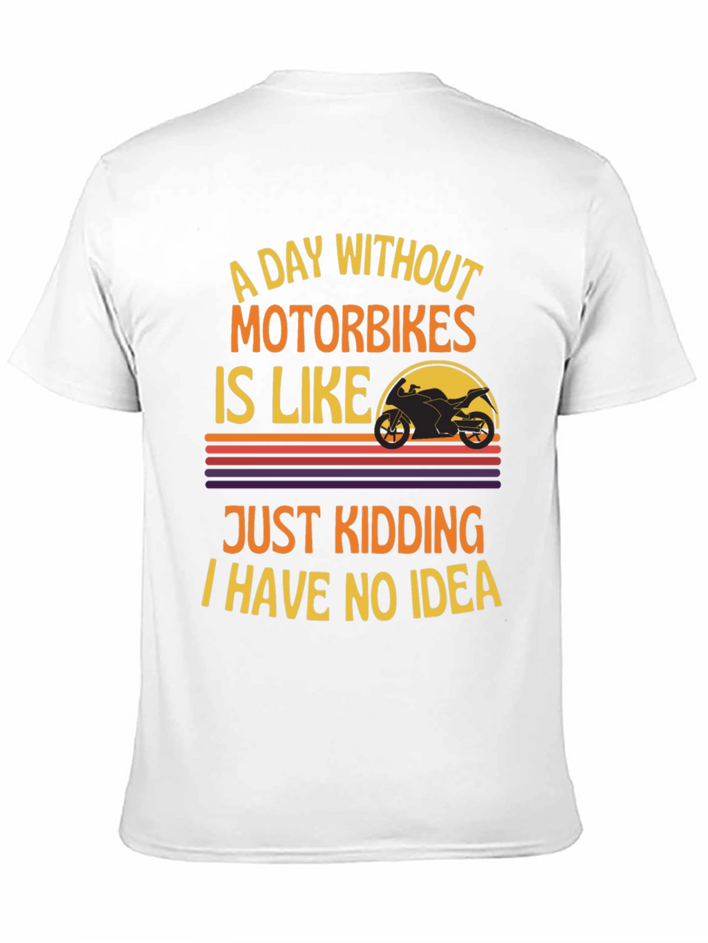Motorbike Humor Graphic Tee