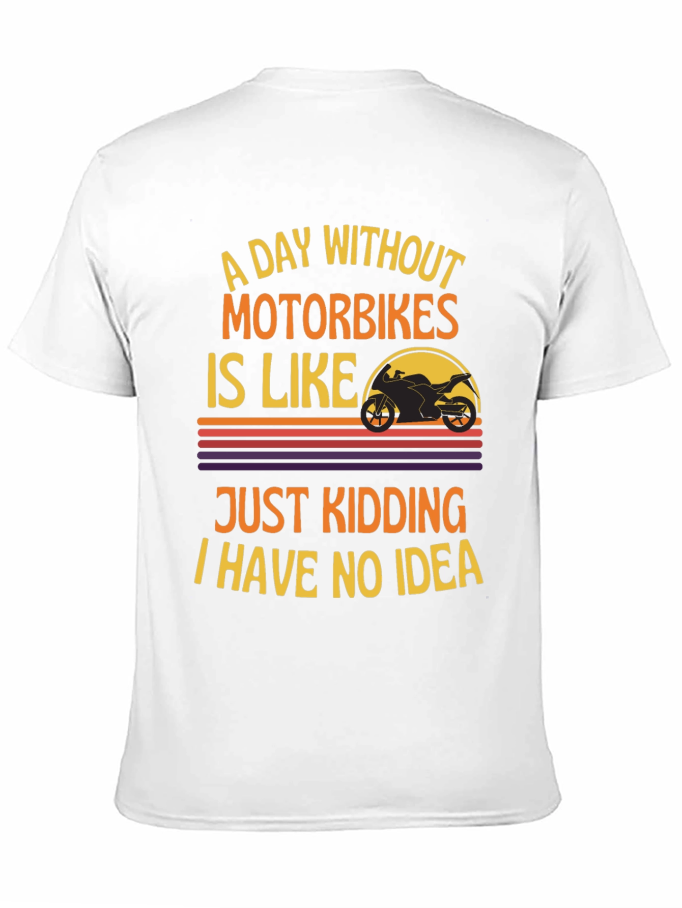 Motorbike Humor Graphic Tee