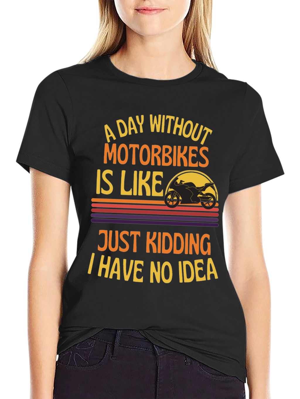 Motorbike Humor Graphic Tee