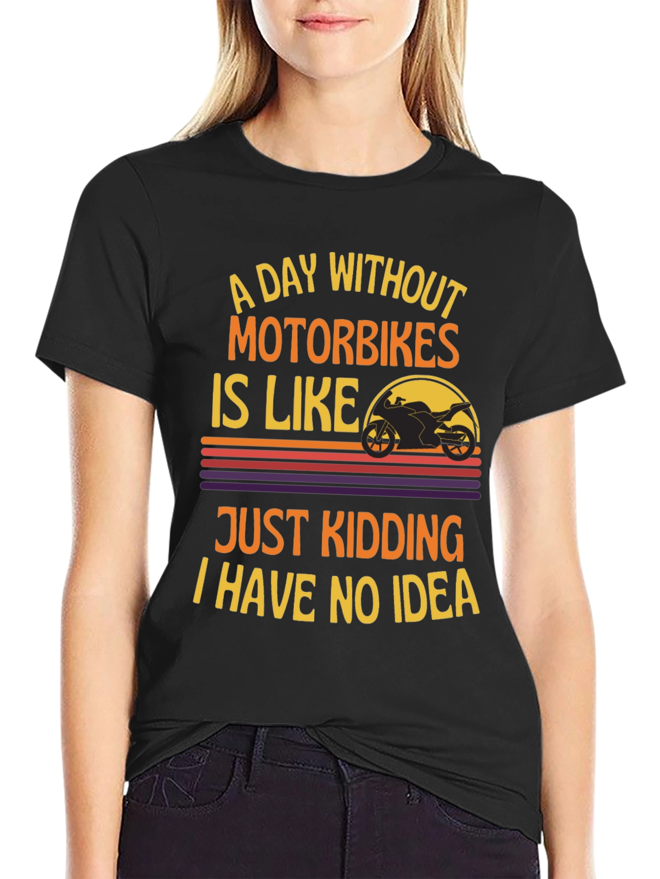 Motorbike Humor Graphic Tee