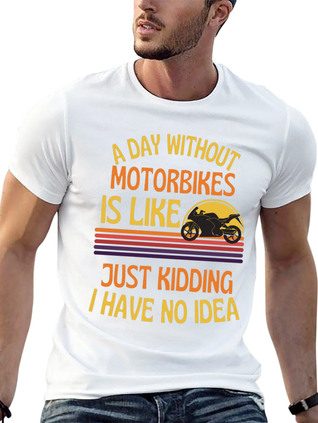 Motorbike Humor Graphic Tee