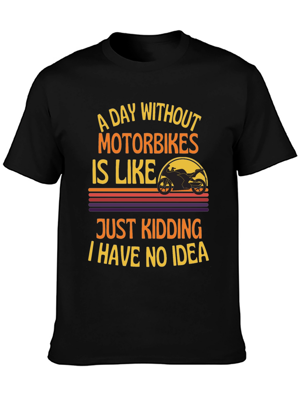 Motorbike Humor Graphic Tee