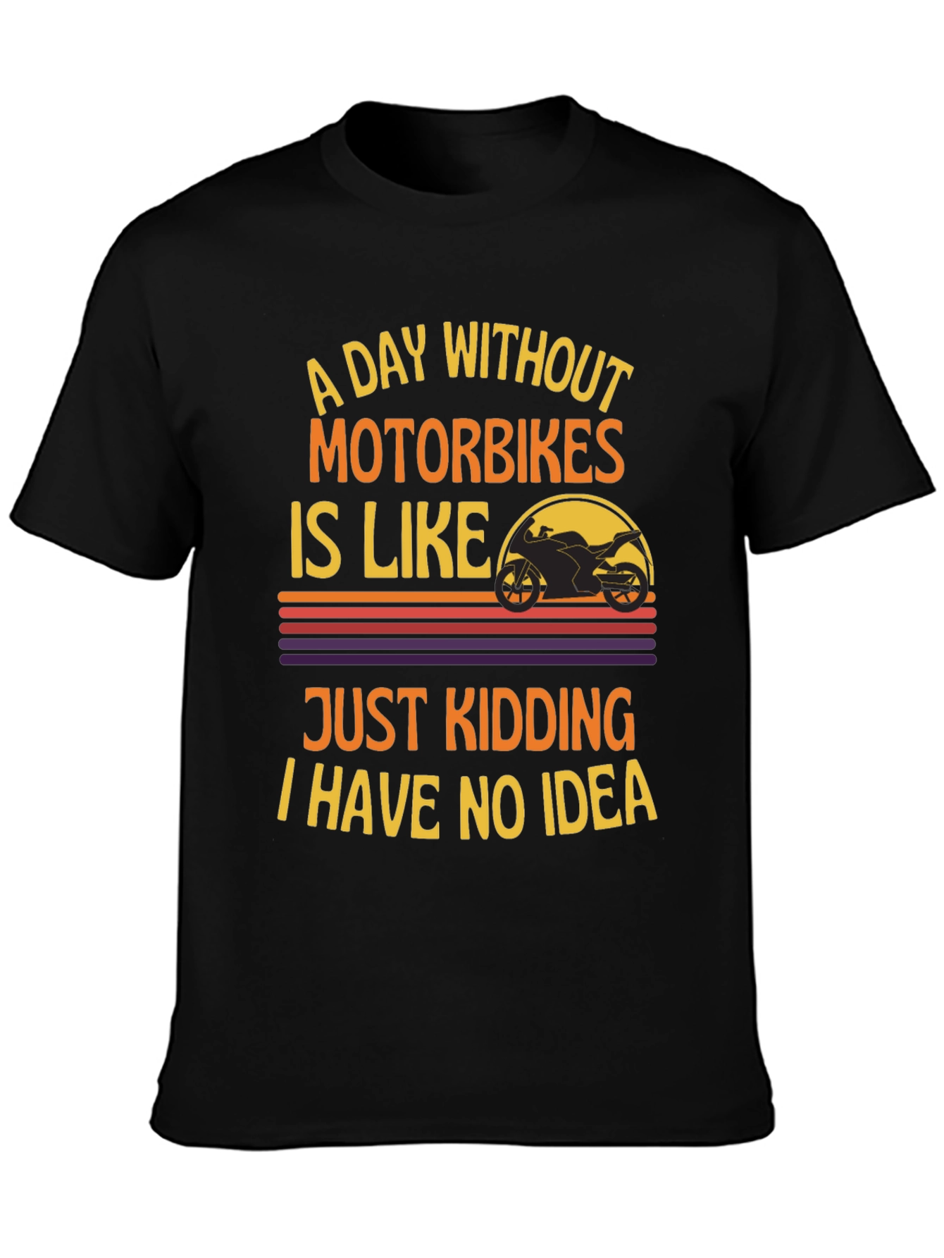 Motorbike Humor Graphic Tee