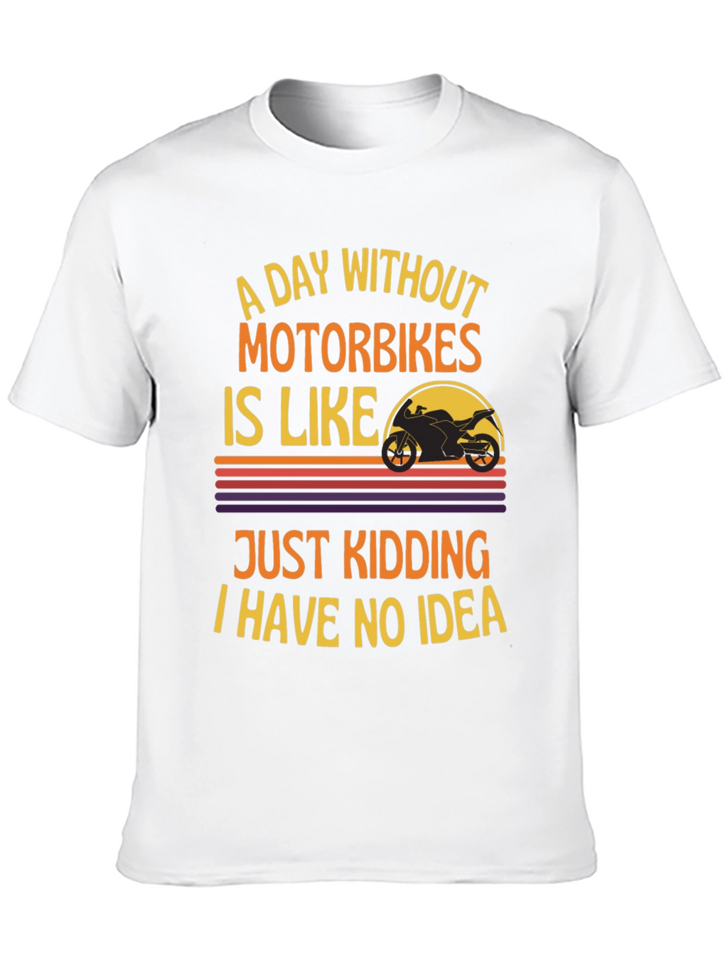 Motorbike Humor Graphic Tee