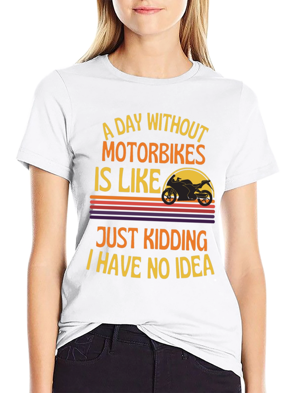 Motorbike Humor Graphic Tee