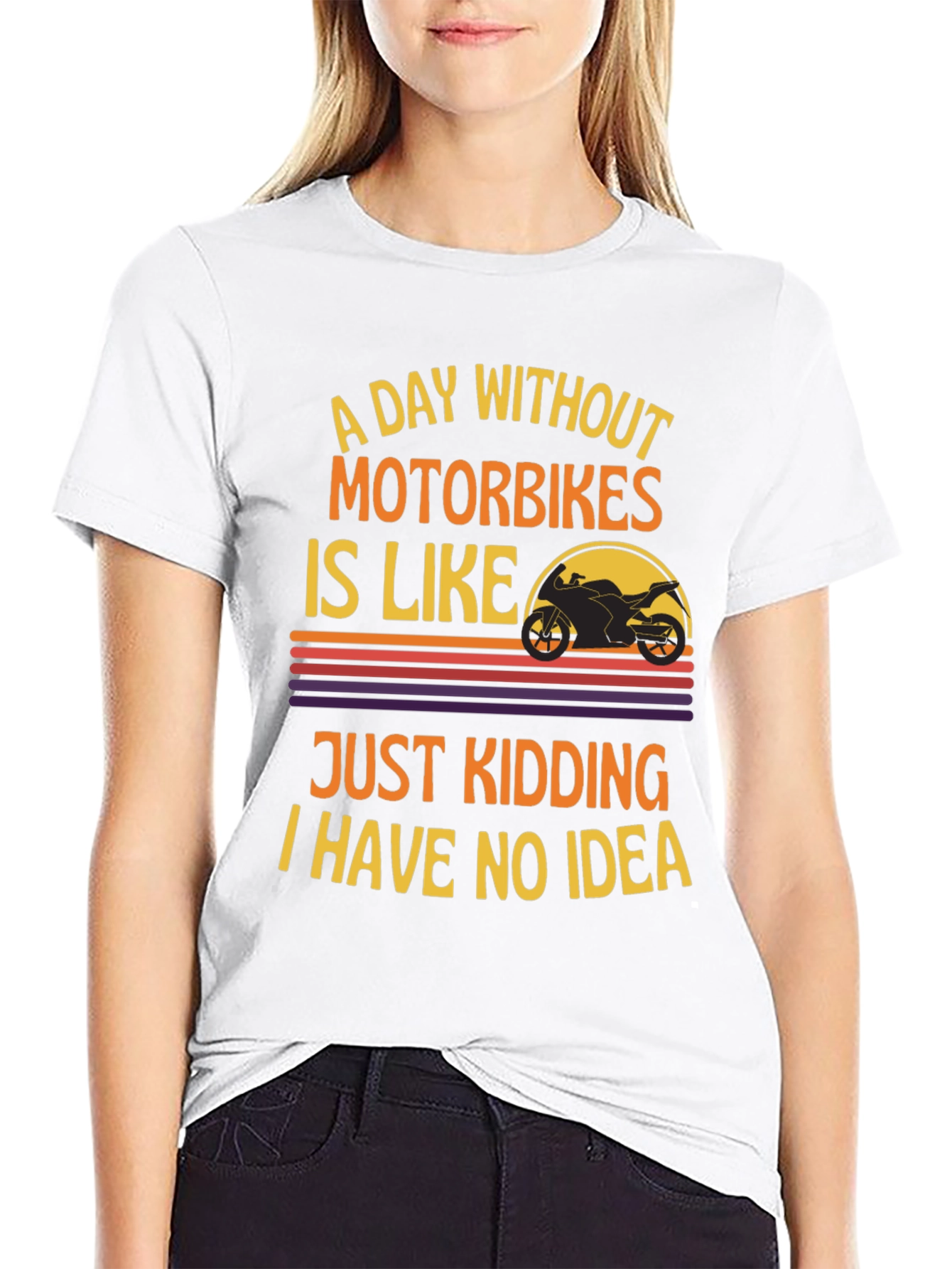 Motorbike Humor Graphic Tee