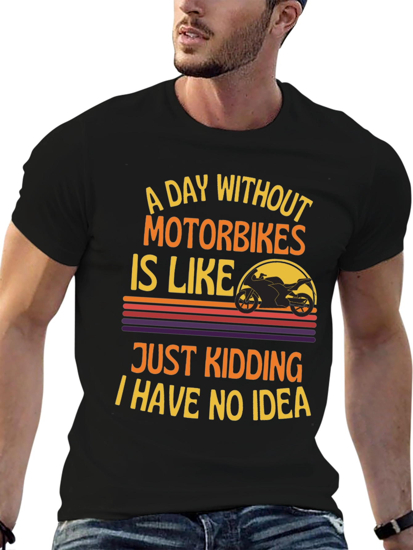 Motorbike Humor Graphic Tee