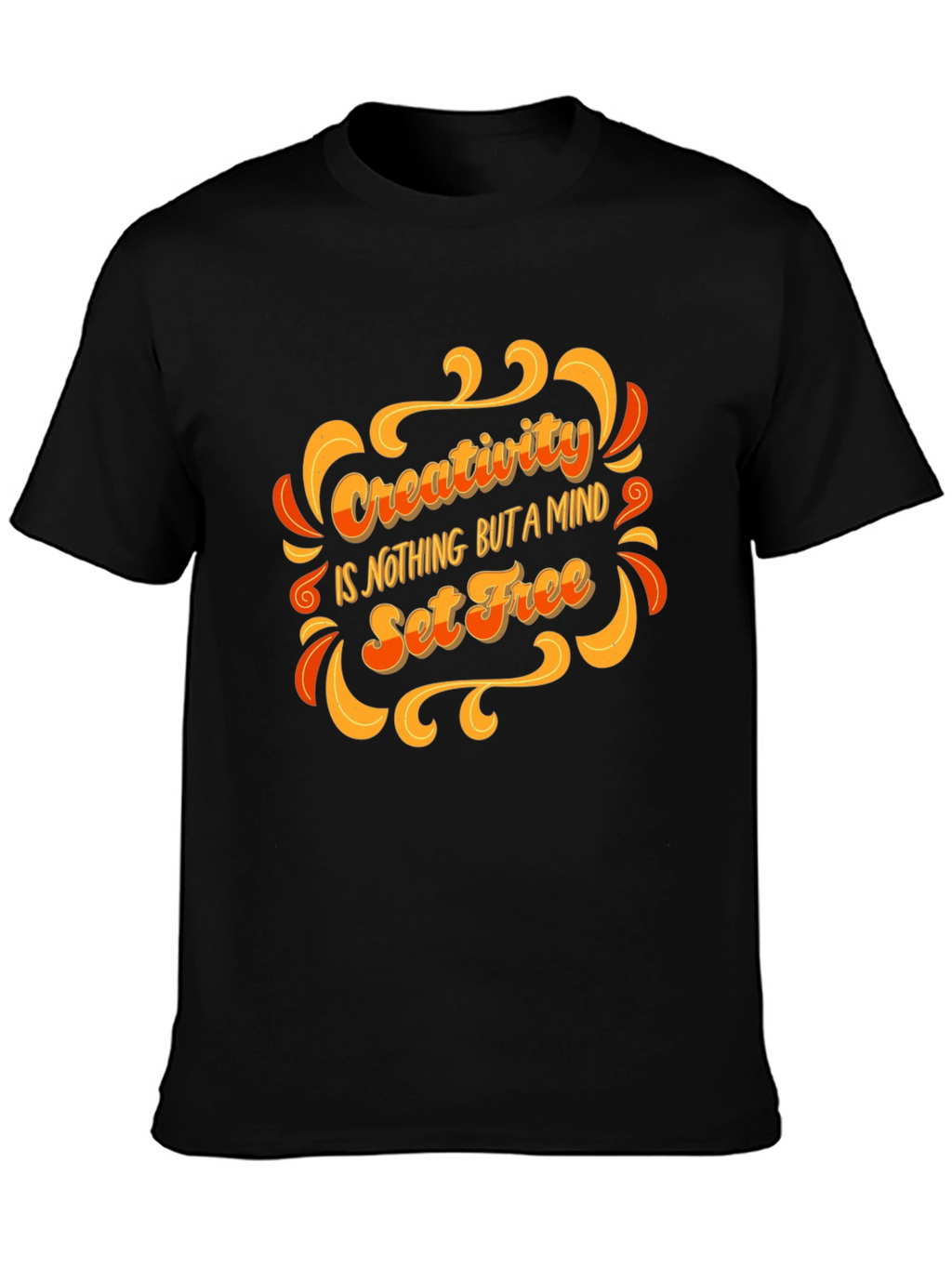 Creativity Mind Set Free Graphic Tee