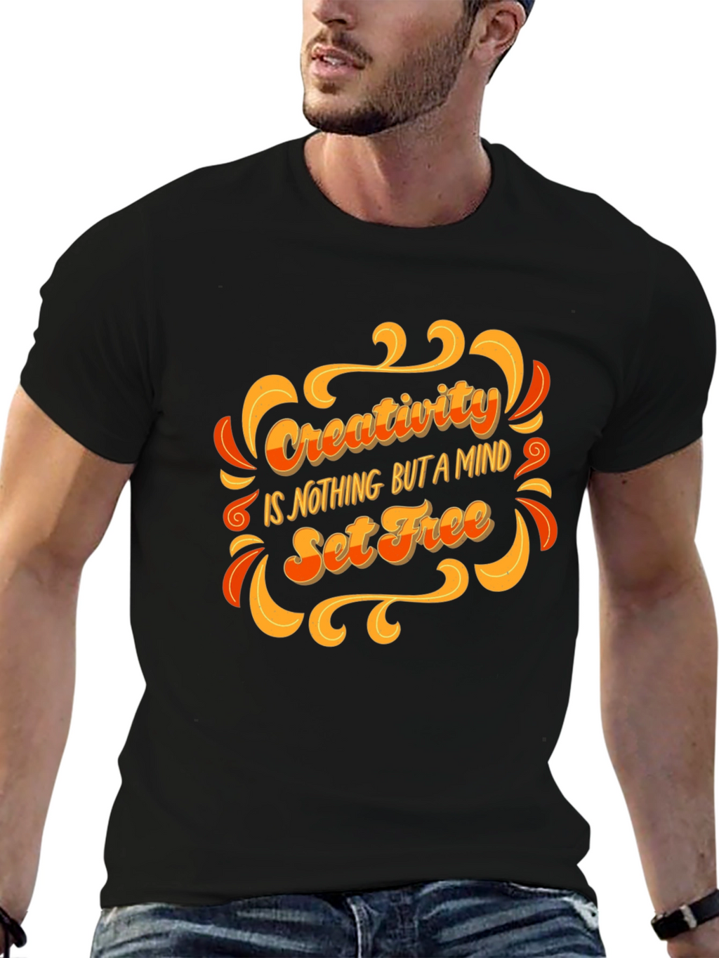Creativity Mind Set Free Graphic Tee