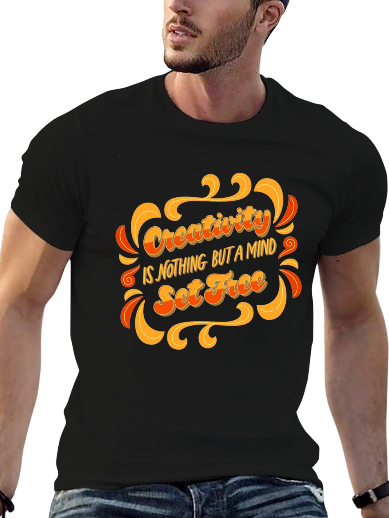 Creativity Mind Set Free Graphic Tee