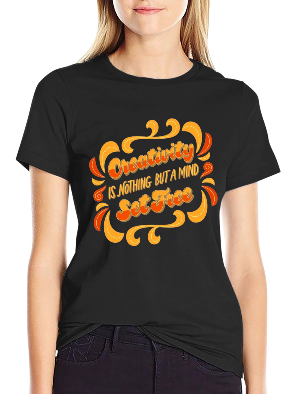 Creativity Mind Set Free Graphic Tee