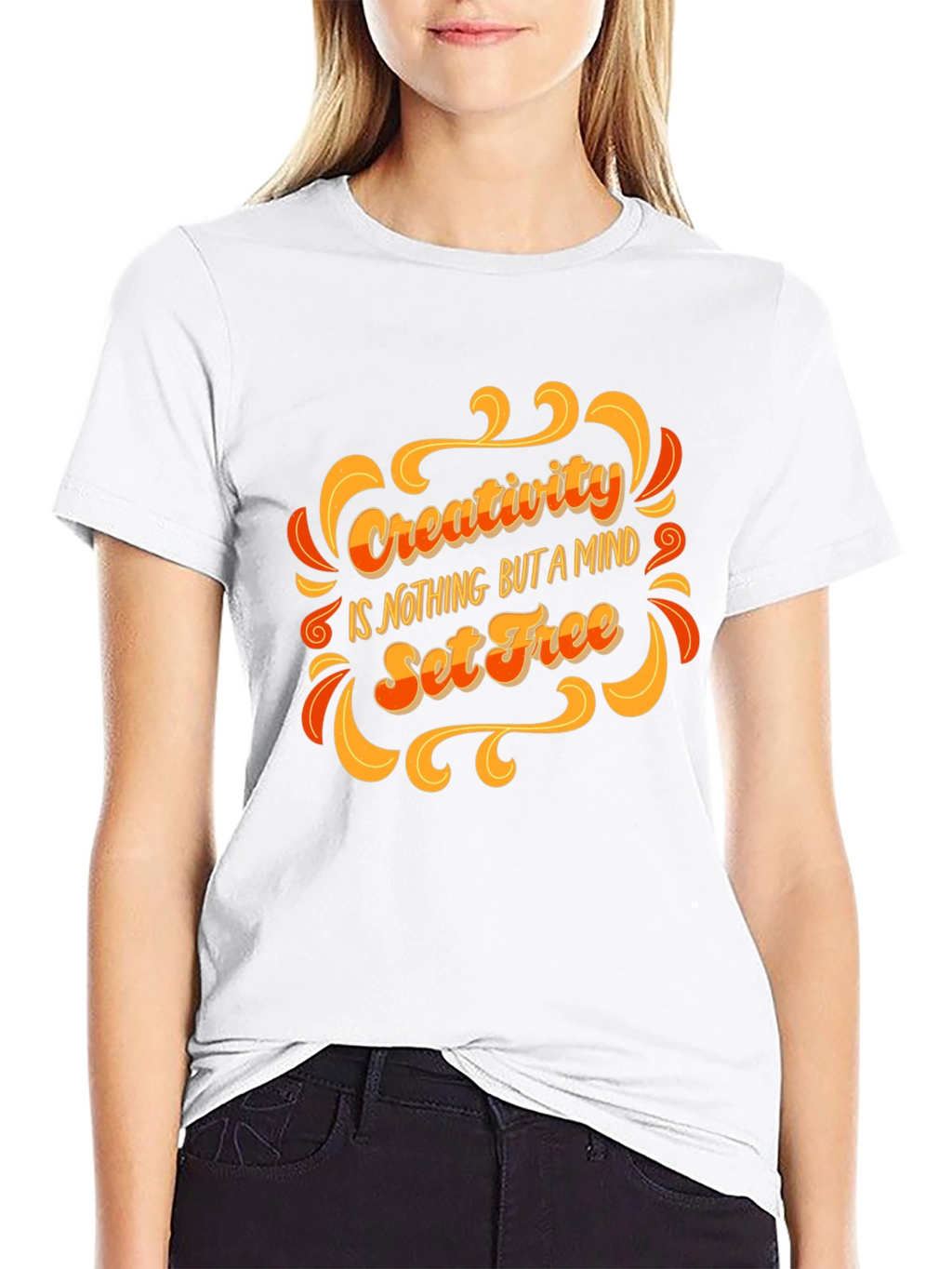 Creativity Mind Set Free Graphic Tee