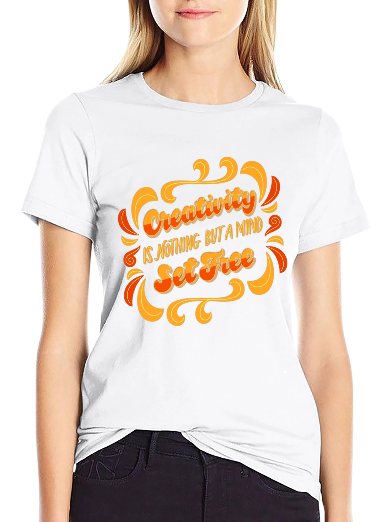Creativity Mind Set Free Graphic Tee