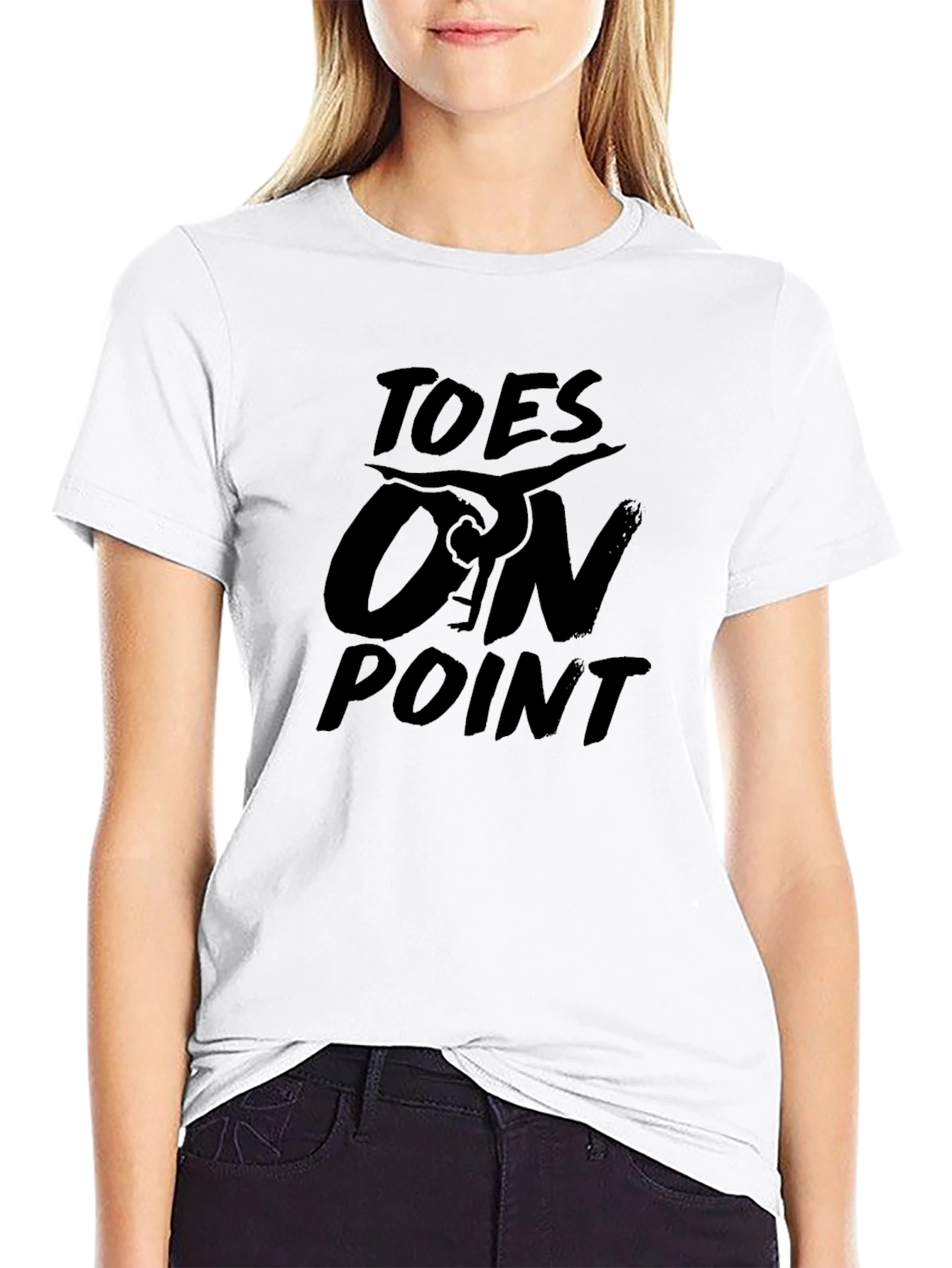 Toes On Point Graphic T-Shirt