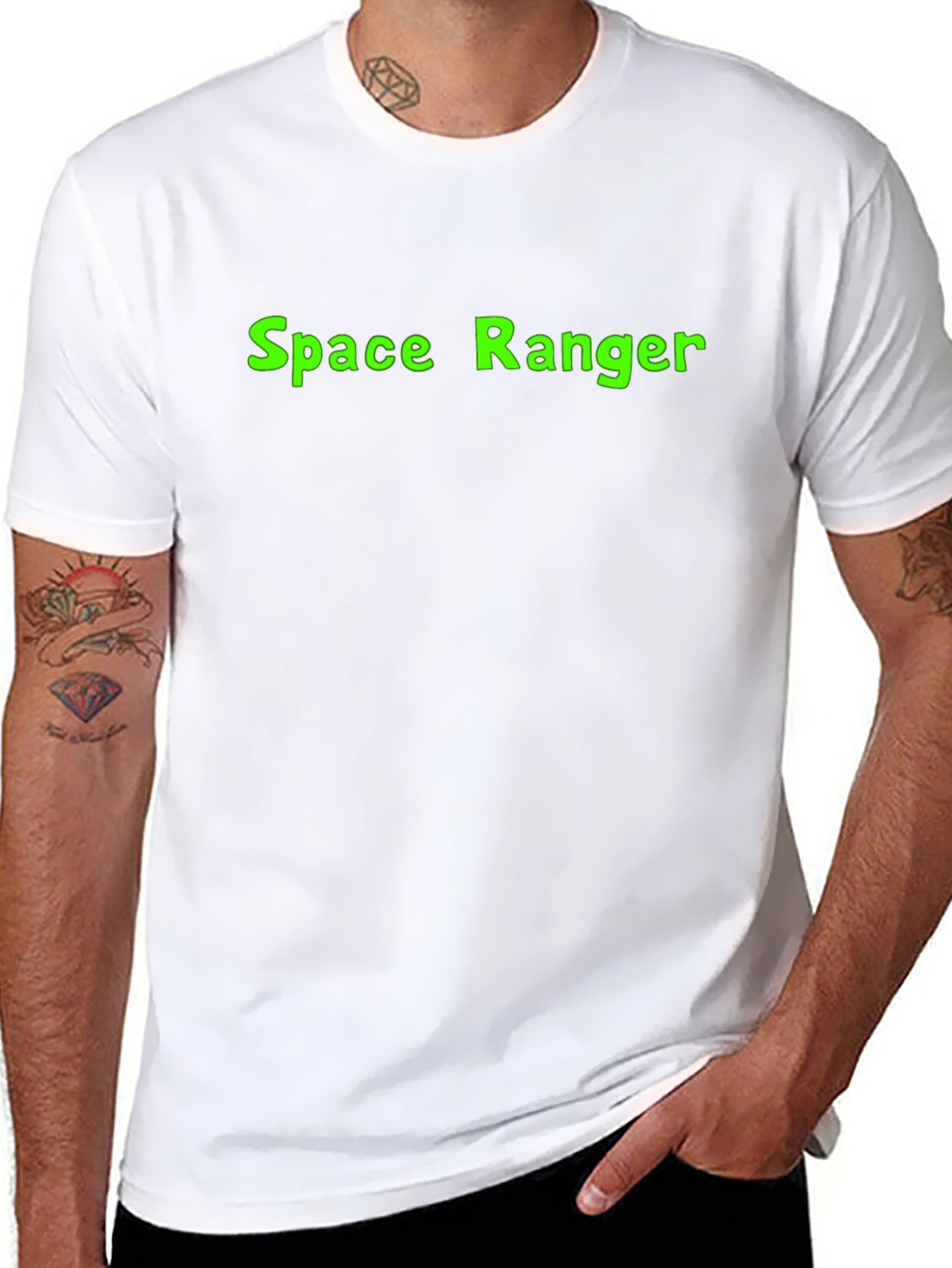 Space Ranger Graphic Tee - Black
