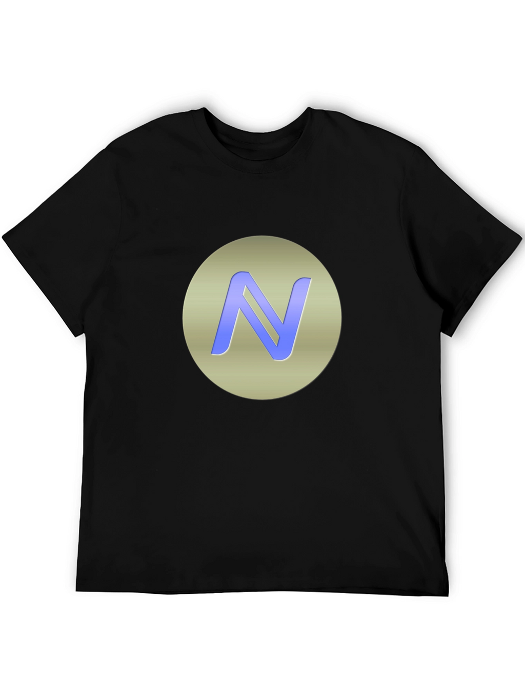 Modern N Logo Black T-Shirt