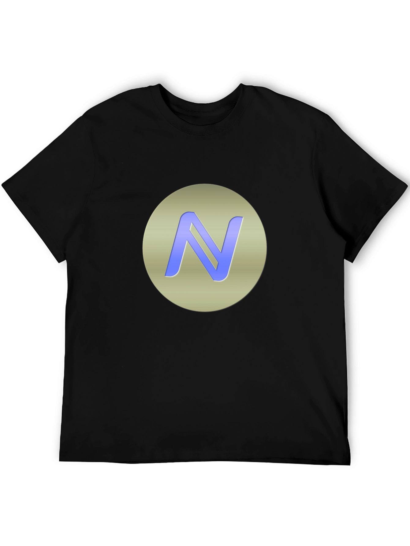 Modern N Logo Black T-Shirt
