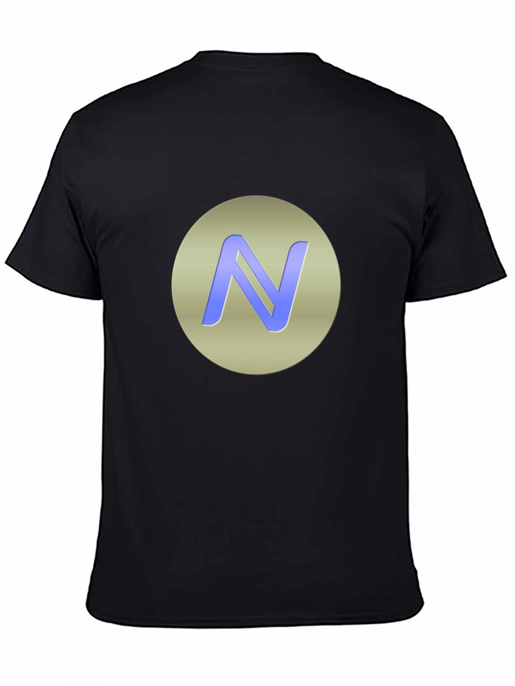 Modern N Logo Black T-Shirt