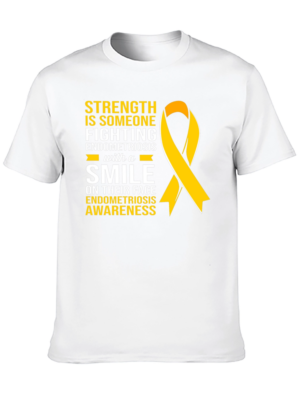 Endometriosis Awareness Ribbon T-Shirt