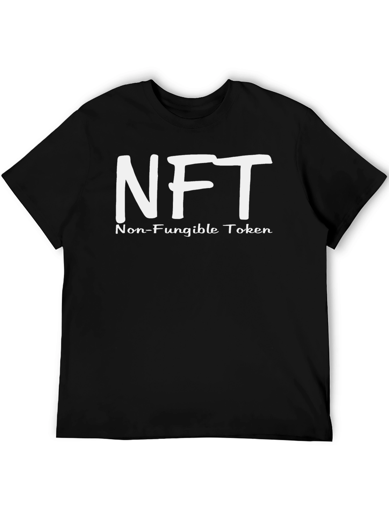 NFT Non-Fungible Token Black T-Shirt