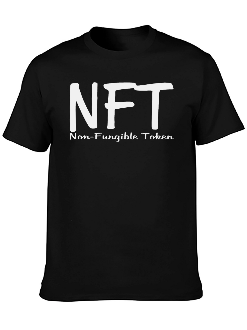 NFT Non-Fungible Token Black T-Shirt