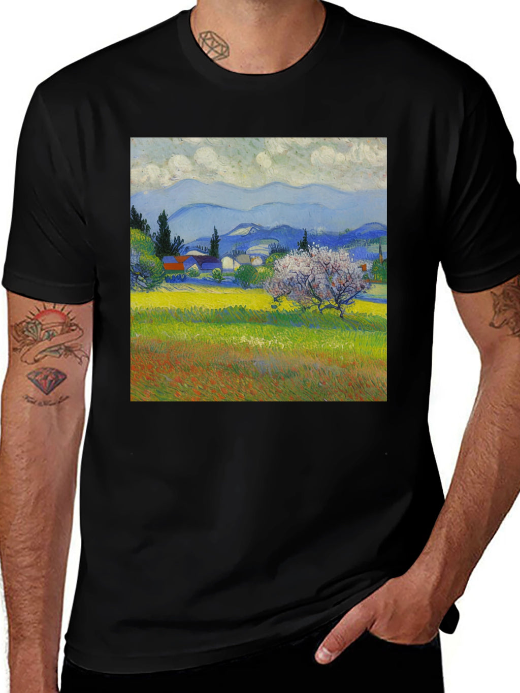 Vincent Van Gogh Almond Blossom T-Shirt