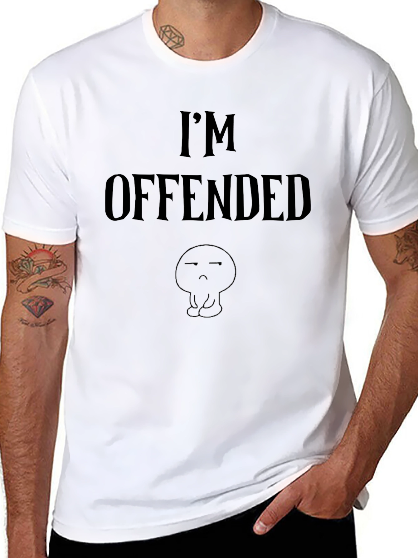Im Offended T-Shirt - Bold Statement Tee