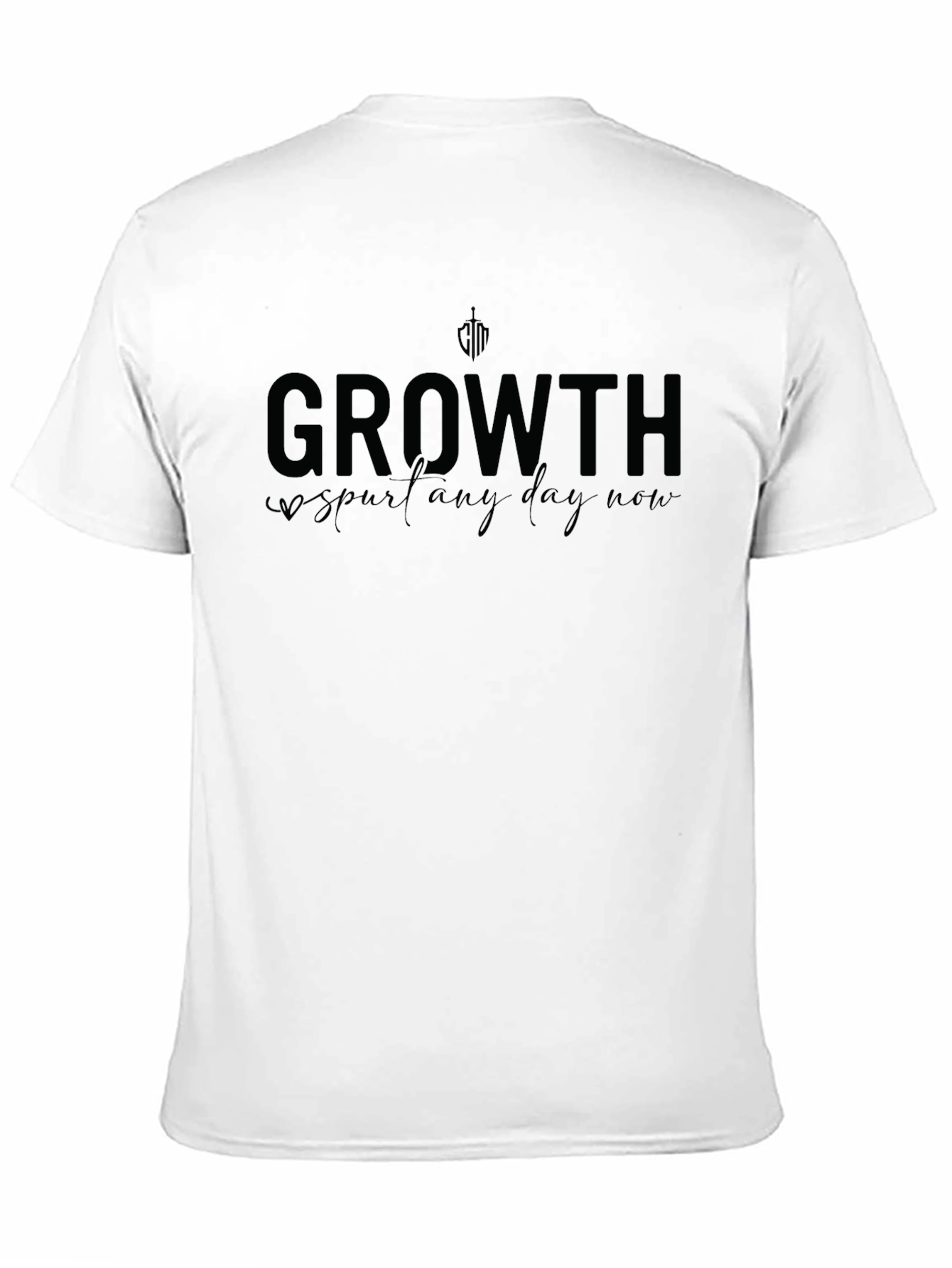 Growth Spur Any Day Now Black T-Shirt