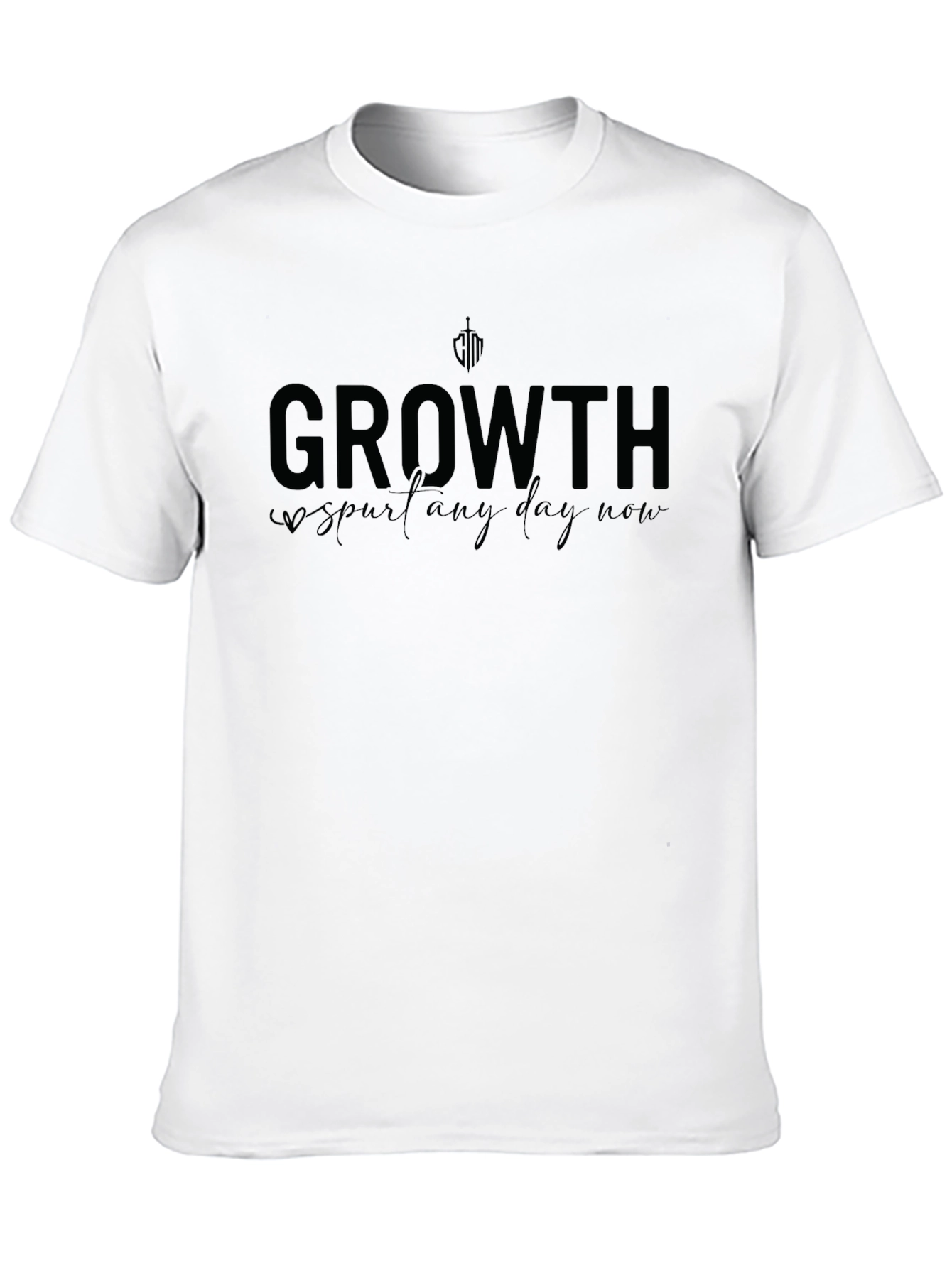 Growth Spur Any Day Now Black T-Shirt