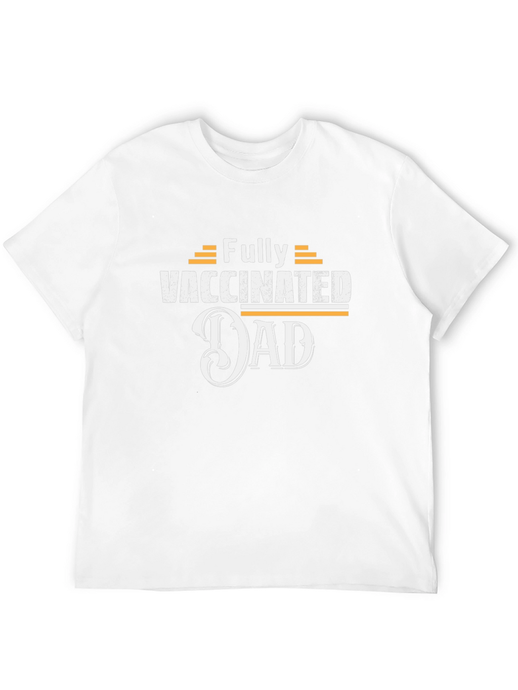 Fully Vaccinated Dad T-Shirt - Black Cotton Tee
