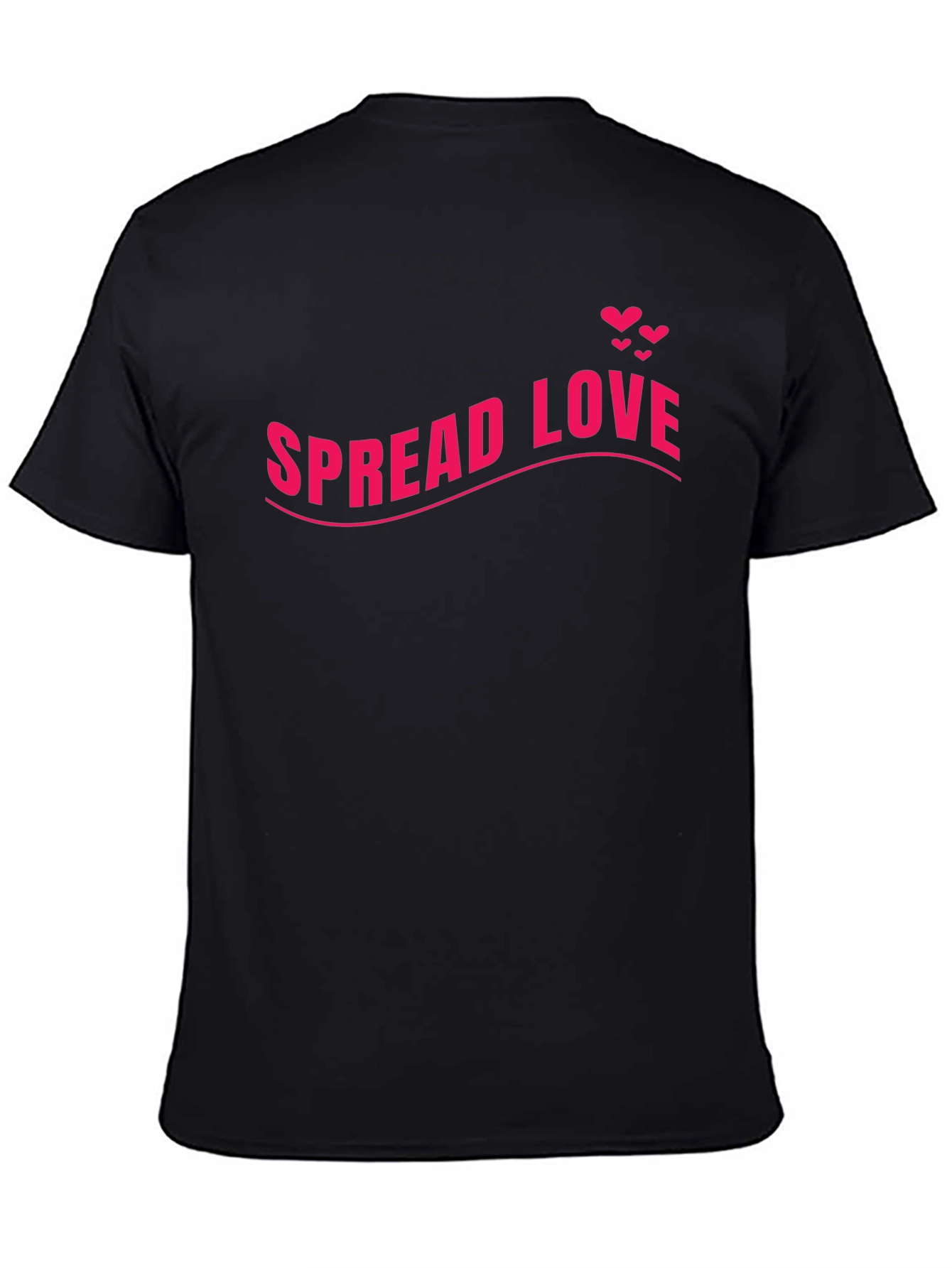 Spread Love Black T-Shirt