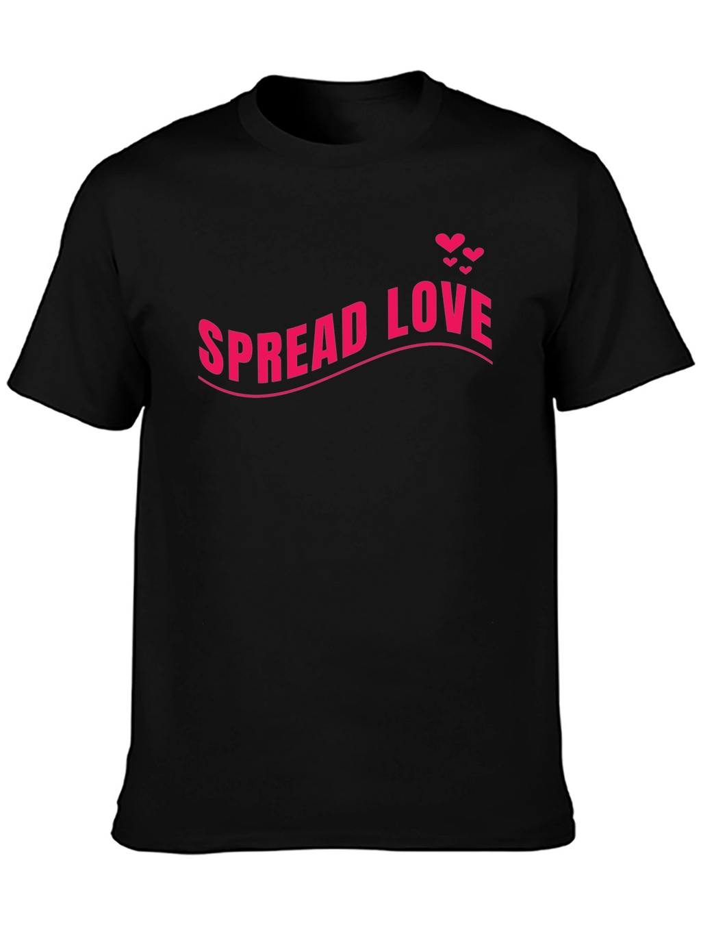 Spread Love Black T-Shirt