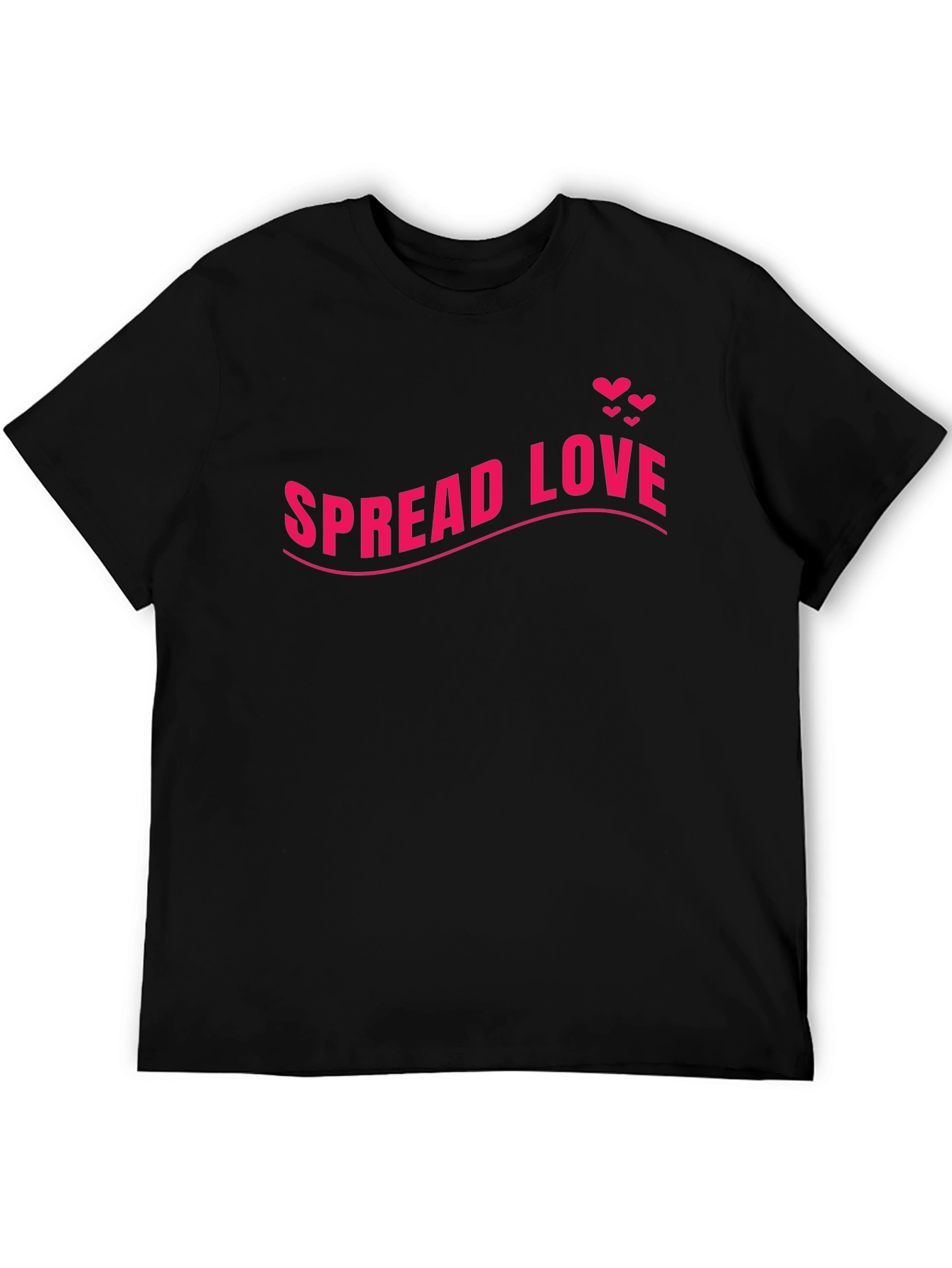 Spread Love Black T-Shirt