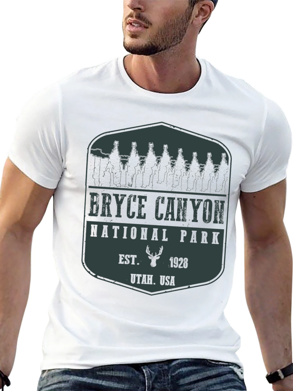 Bryce Canyon National Park Black Graphic Tee