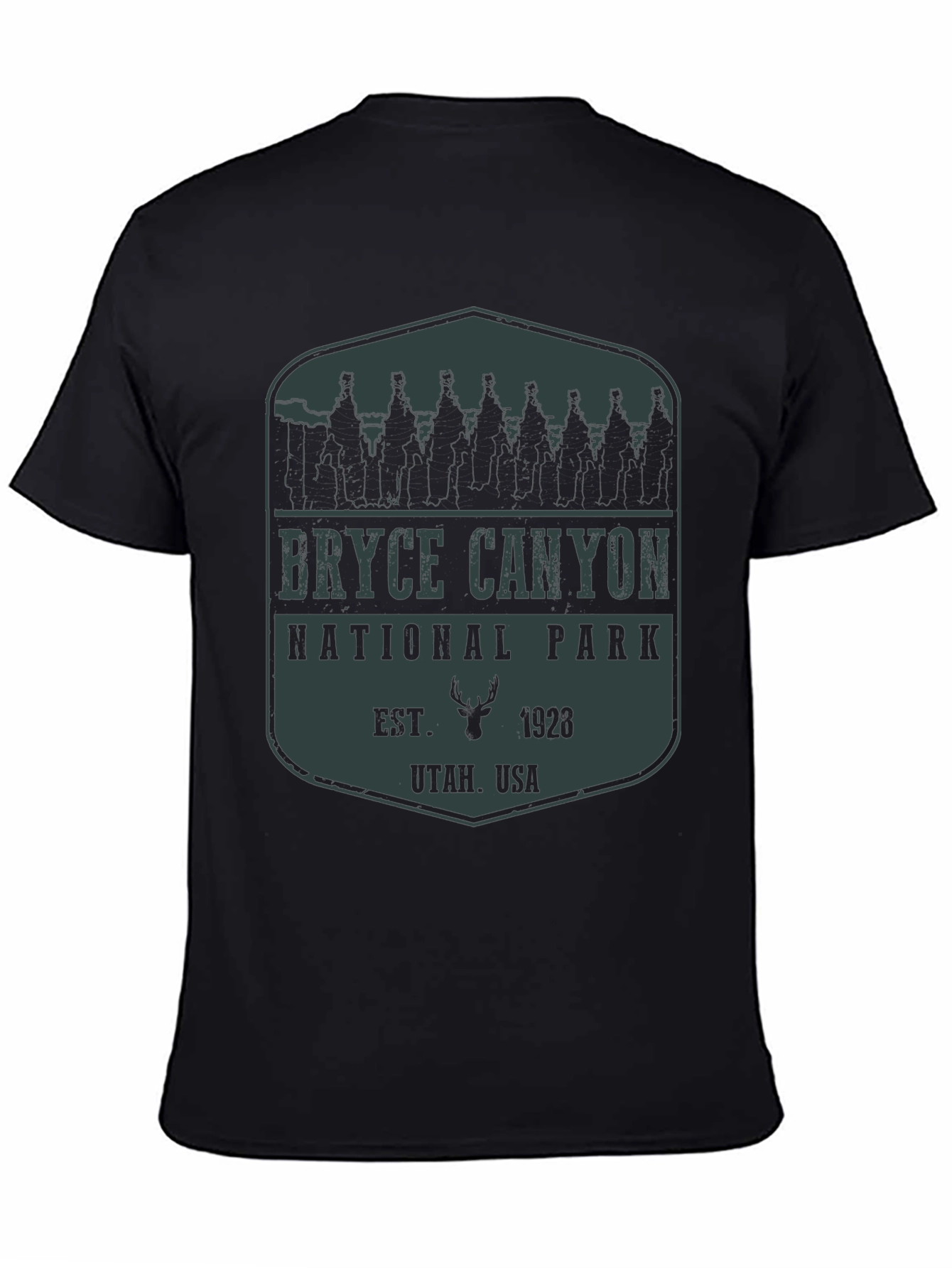 Bryce Canyon National Park Black Graphic Tee