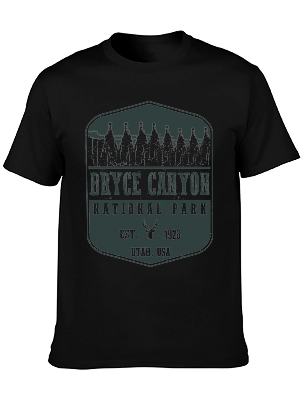 Bryce Canyon National Park Black Graphic Tee